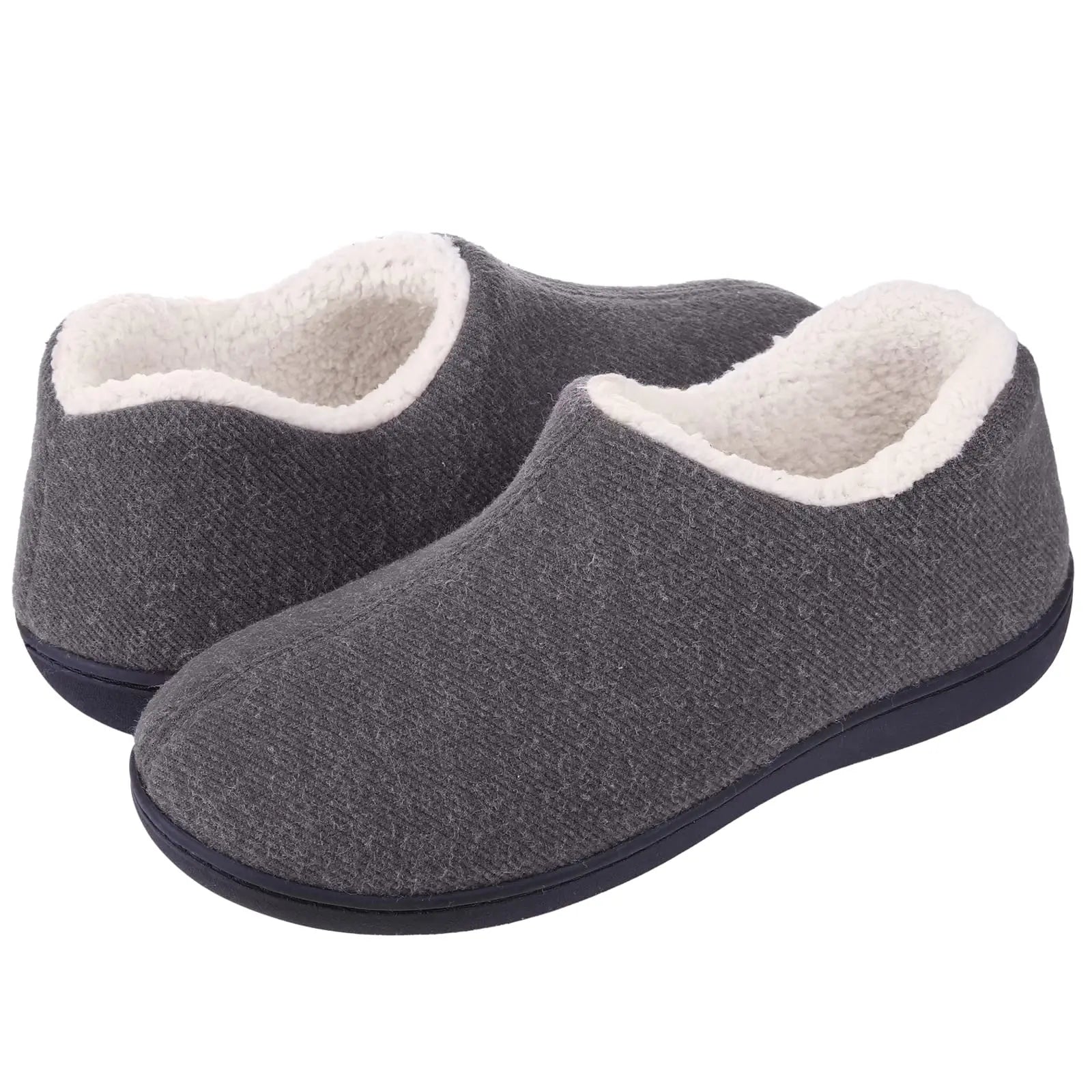 Chaussons Thermiques en Coton et Peluche Douce Antidérapants