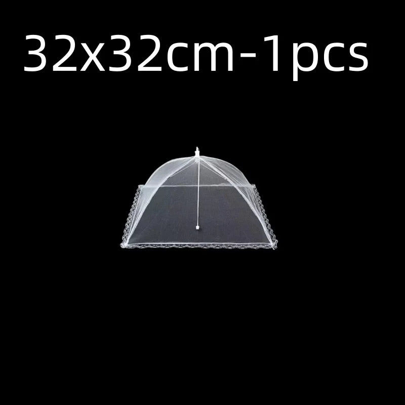 2x Cloche Alimentaire Pliable Anti-Insectes + 1 OFFERTE