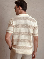 Polo Été Texturé en Maille Fine Confort Premium - Homme