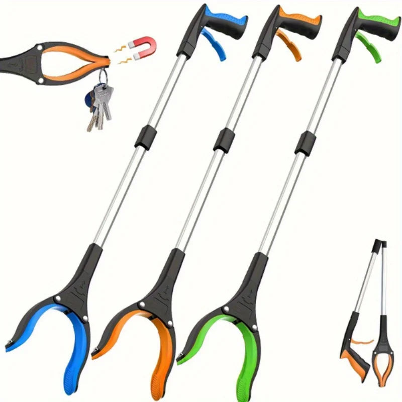Pince à Ramasser Pliable Aimantée 32" — rotation 360°