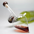 Aérateur de Vin en Verre – Verseur Décanteur Rapide pour Vin Rouge – Accessoire Élégant pour Dégustation