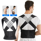 Correcteur de Posture Réglable – Soulage le Mal de Dos