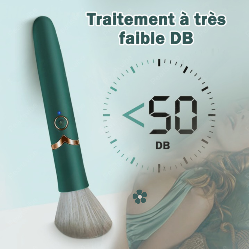 HOTBRUSH - Vibromasseur pinceau de maquillage chauffant