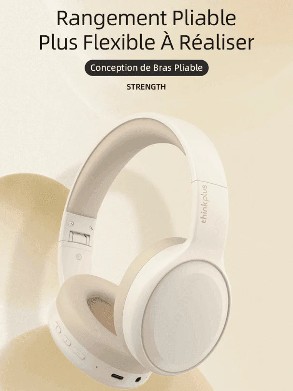 Casque sans fil Bluetooth avec micro