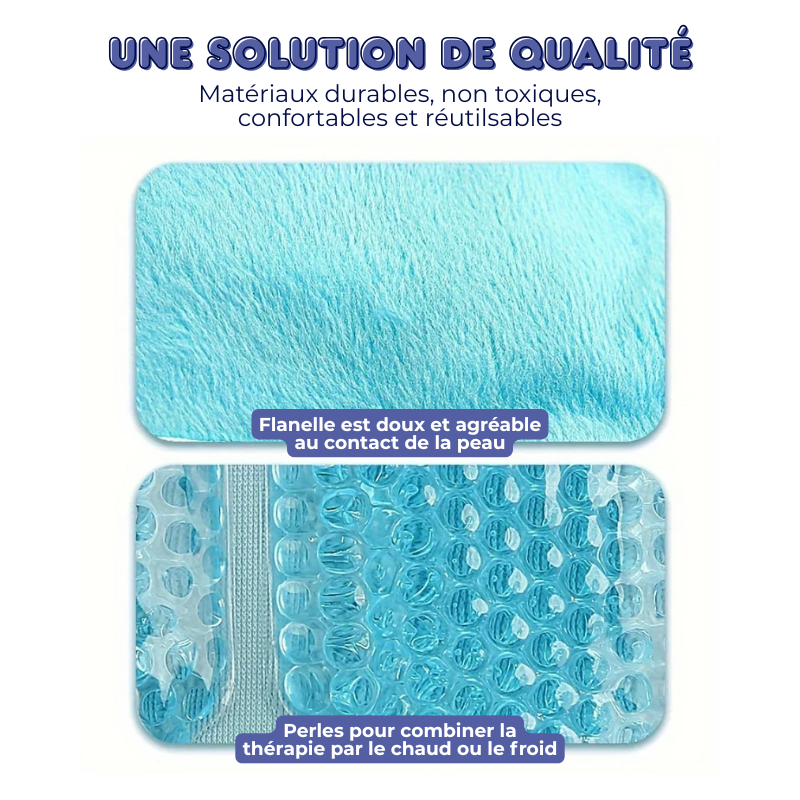 Compresse Thérapeutique Multizones Chaud & Froid en Perles de Gel
