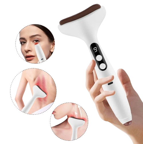 Gua Sha Électrique Chauffant & Multifonctionnel - 9 Vitesses & 9 Températures