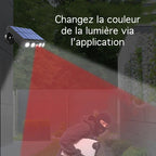Lampe solaire puissante et rotative