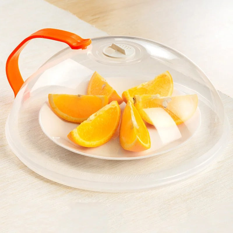 Cloche pour micro-ondes avec poignée