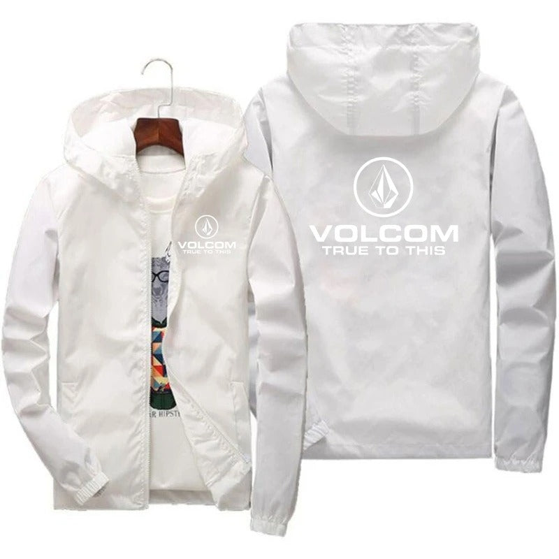 VOLCOM - Cortavientos impermeable de alpinismo unisex