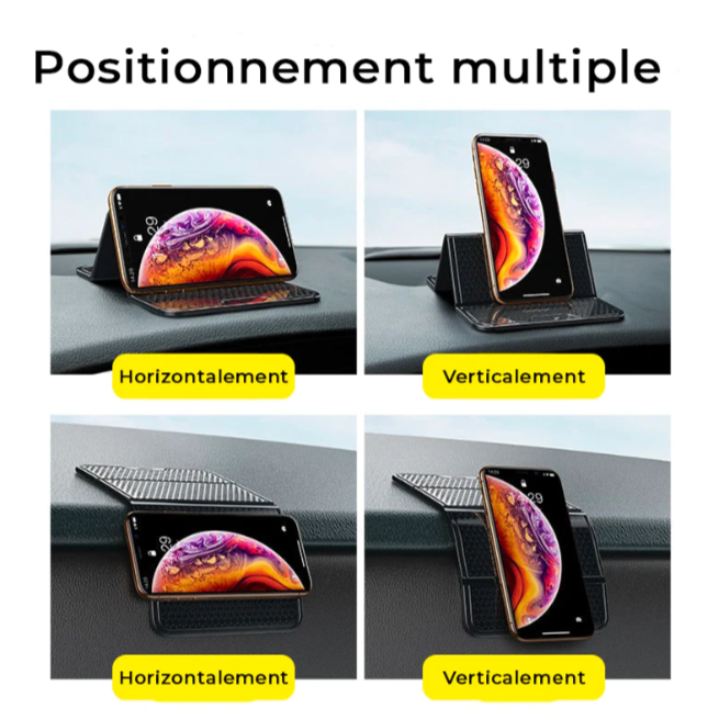 Support adhésif multifonctions