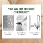 Brosse anti-poussière téléscopique 3 en 1