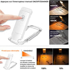 Mini lampe de lecture rechargeable - Marque page