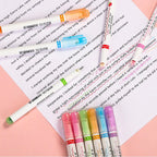 6x Stylos japonais à double pointe