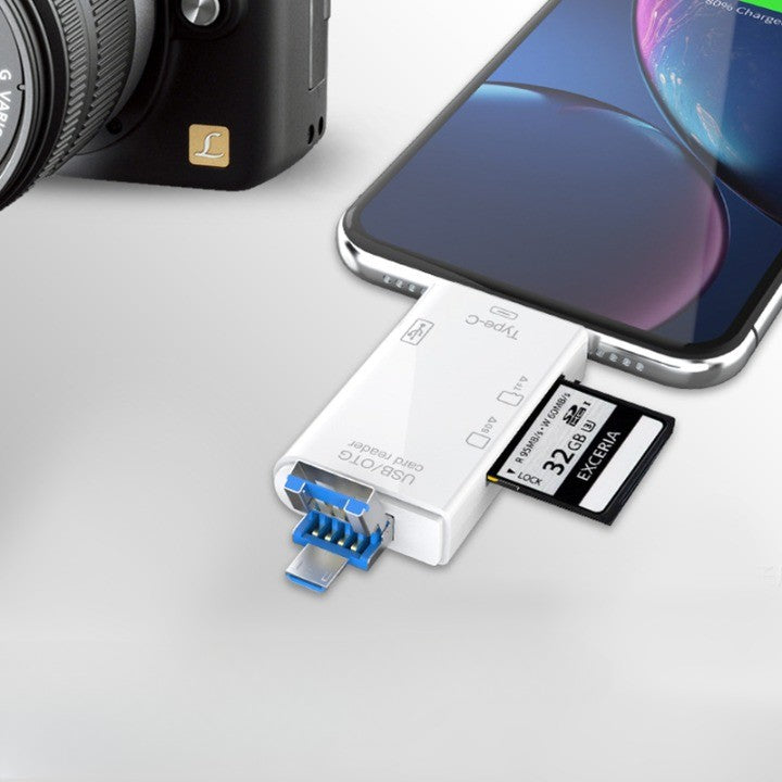 Lecteur de carte USB 6 en 1