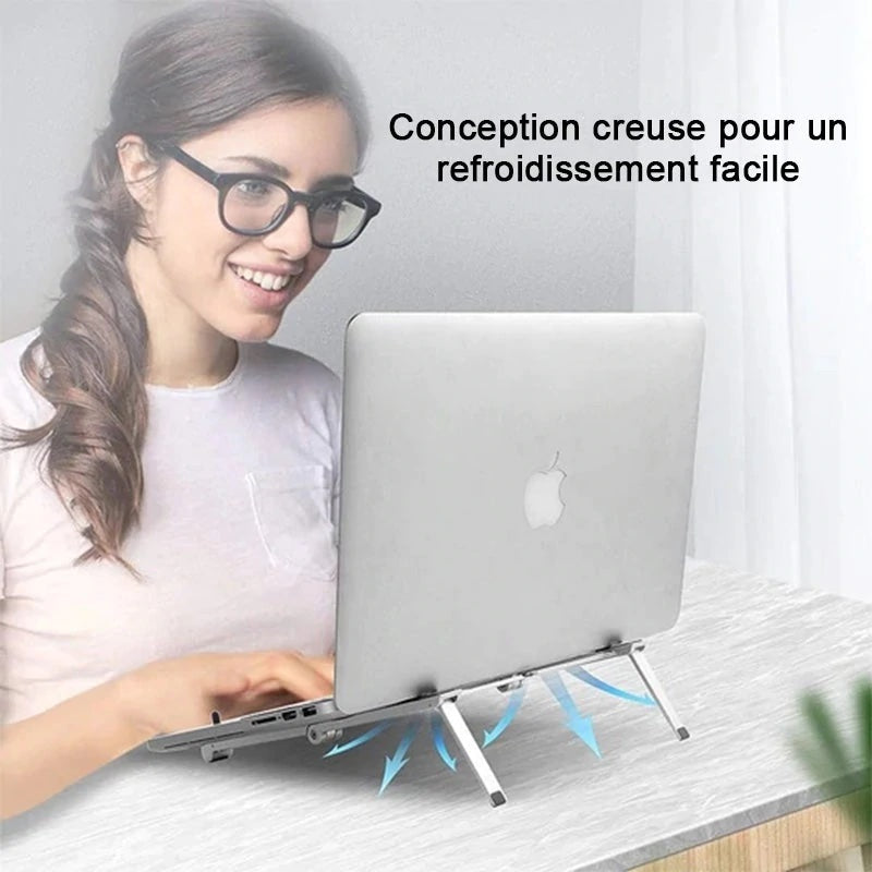 Support réglable 3 en 1 :  téléphone, tablette et ordinateur