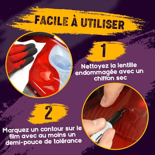 Kit de réparation feu de voiture