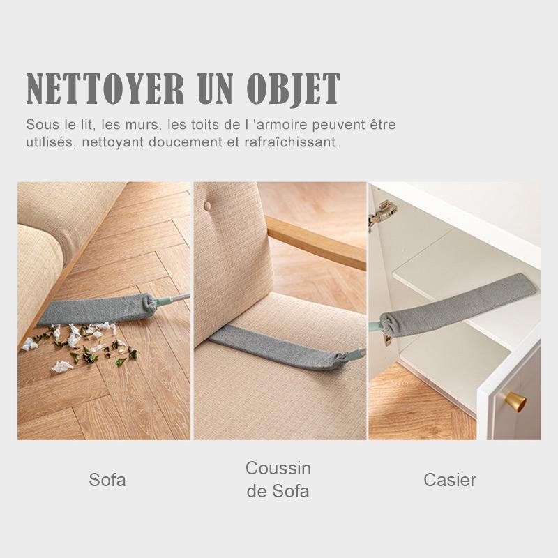 Brosse anti-poussière téléscopique 3 en 1