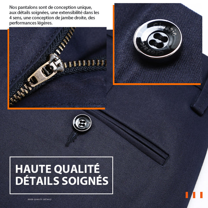 Pantalon extensible pour homme