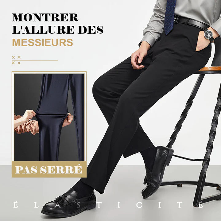 Pantalon extensible pour homme