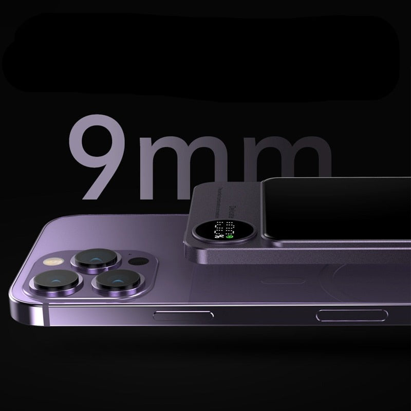 Batterie portable magnétique à induction