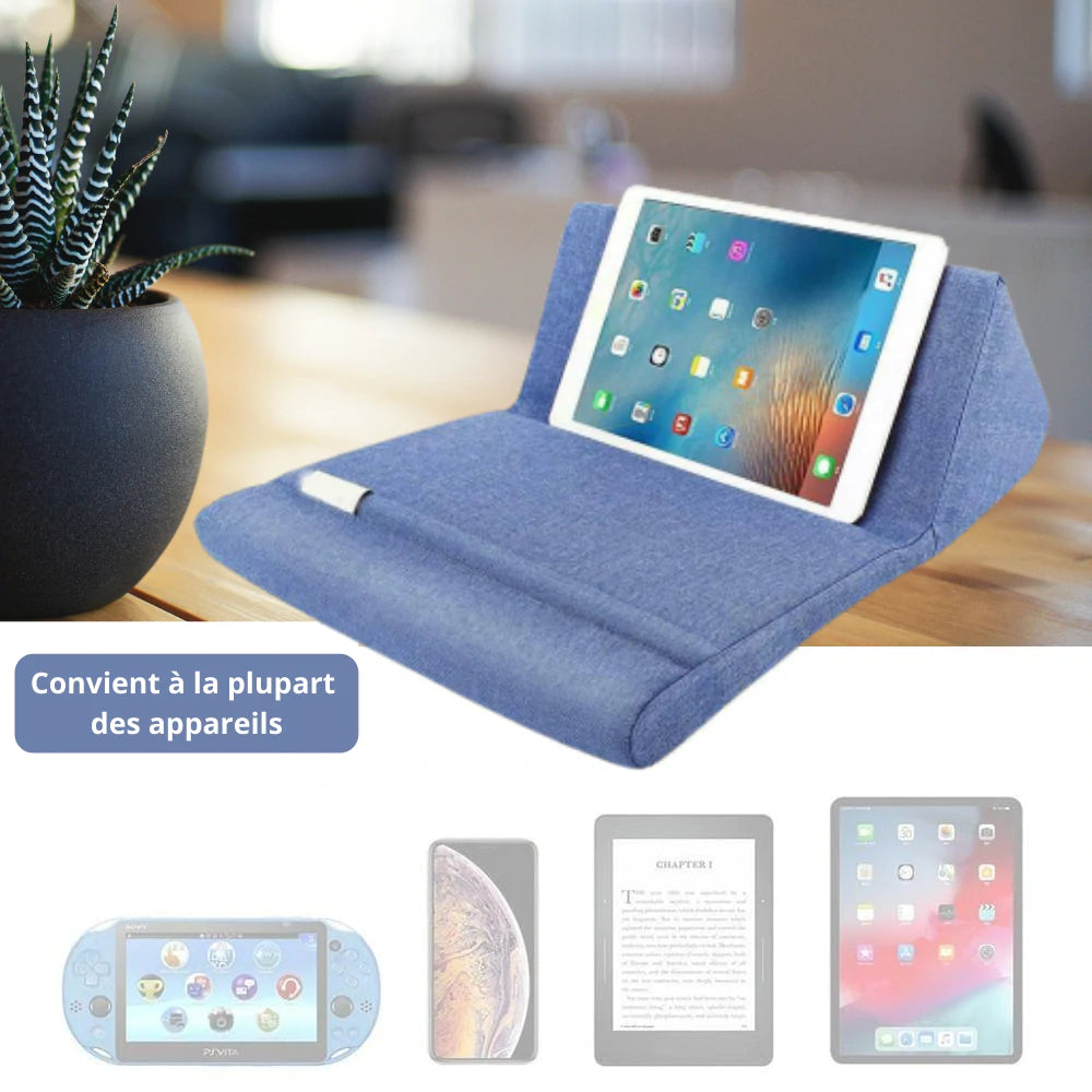 Coussin support de tablette 