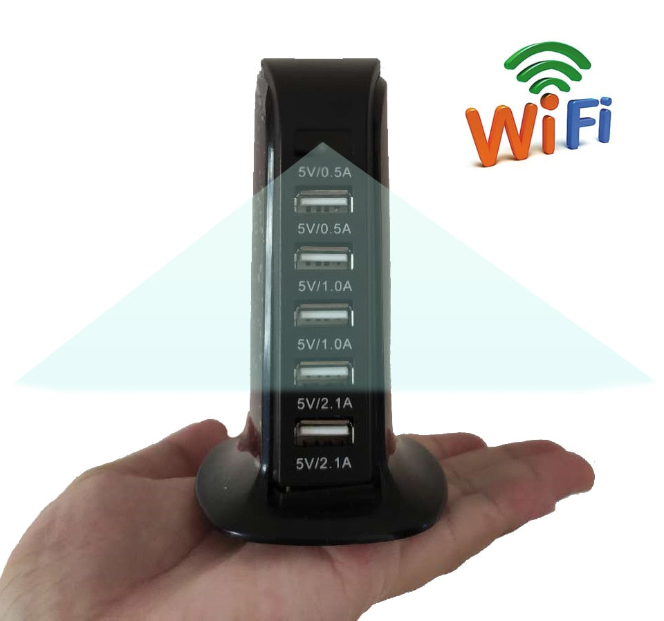 HUB USB avec Caméra Spy HD 1080p WiFi  