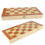 Jeu d'échec en bois - magnétique