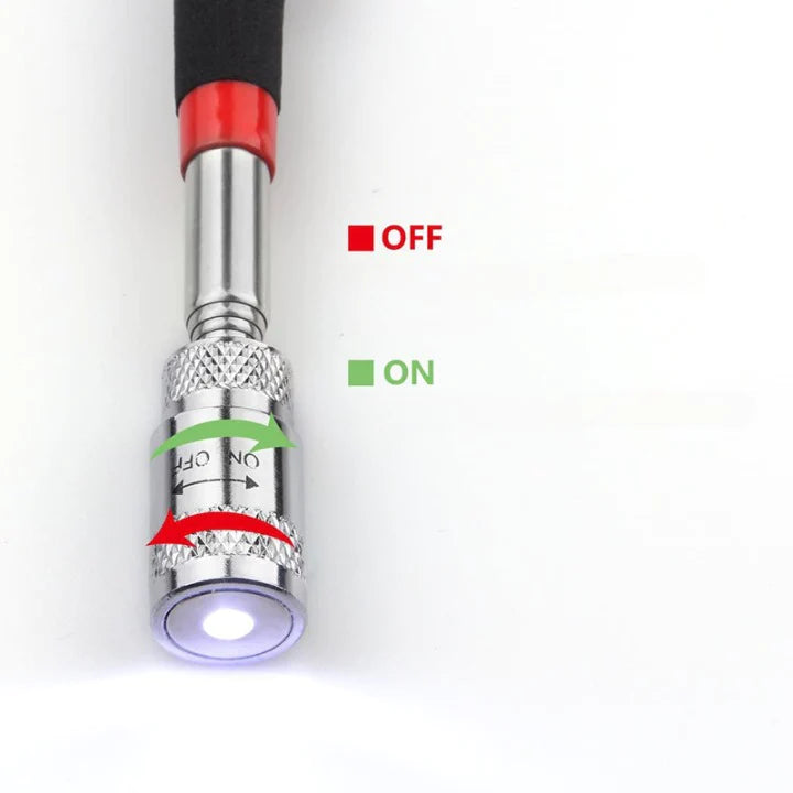 2x Perche télescopique et magnétique à LED