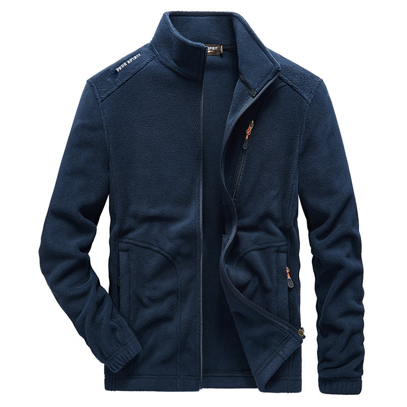 Gilet à col montant polaire