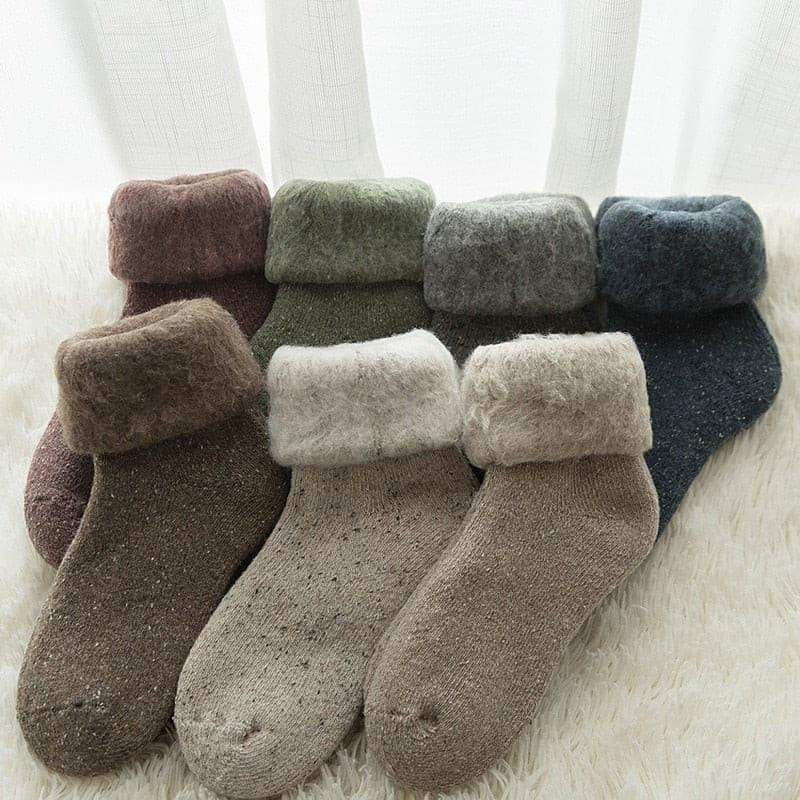 3x Chaussettes polaires en laine - DealValley