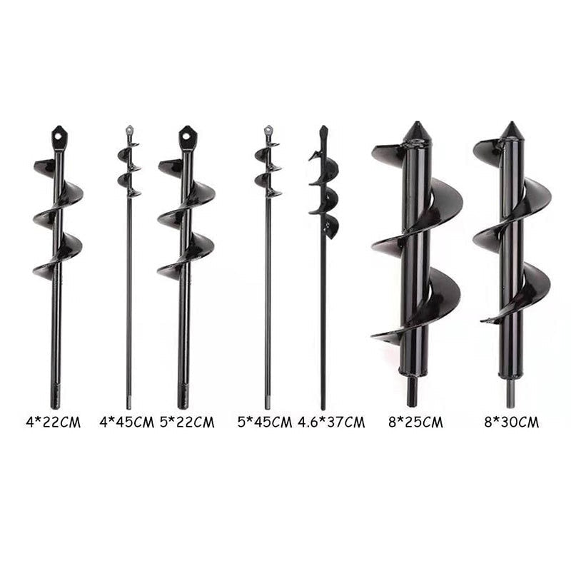 Tarière pour perceuse +gants de jardinage avec griffes OFFERTS