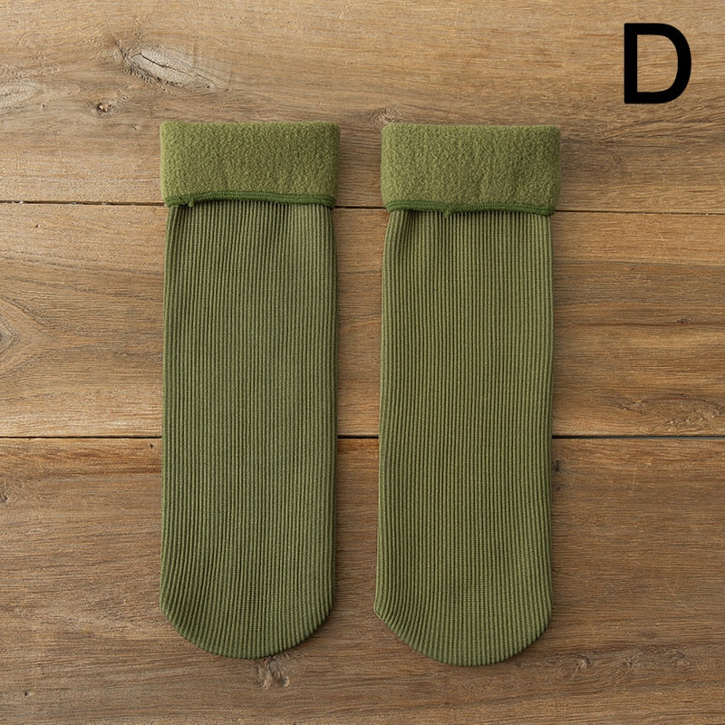 3 x Paires de Chaussettes d'hiver molletonnées