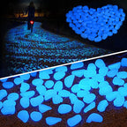 Galets décoratifs fluorescents