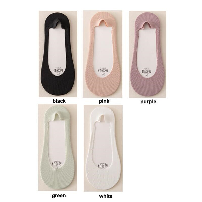 5X PAIRE DE CHAUSSETTES ANTIDÉRAPANTES EN SOIE GLACÉE