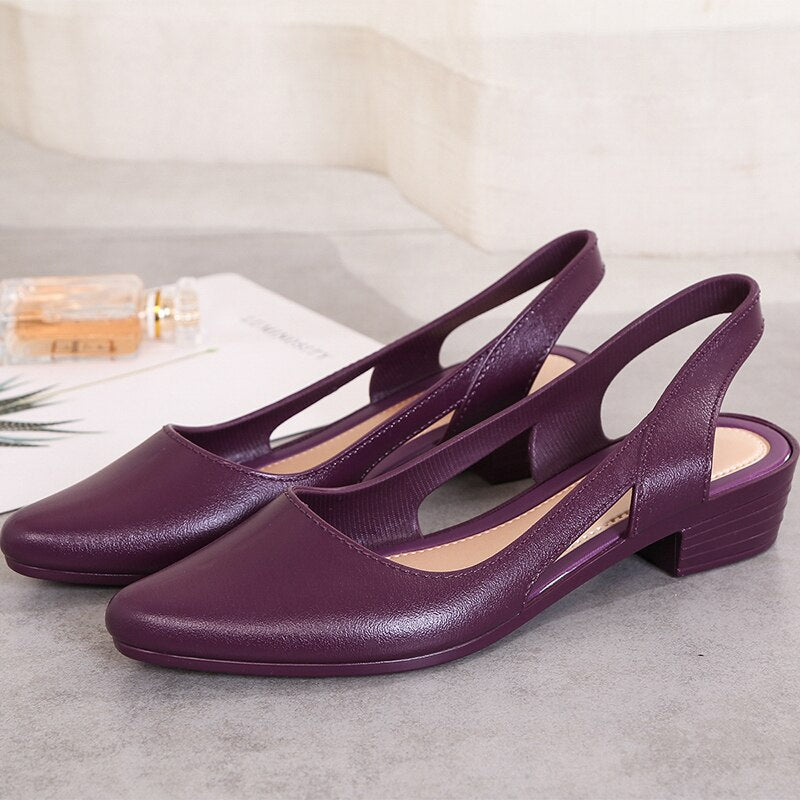 Sandales vintages à bout fermé - Collection 2023