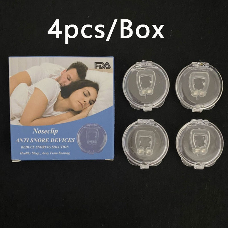 Lot de 4 clip nasal anti ronflement