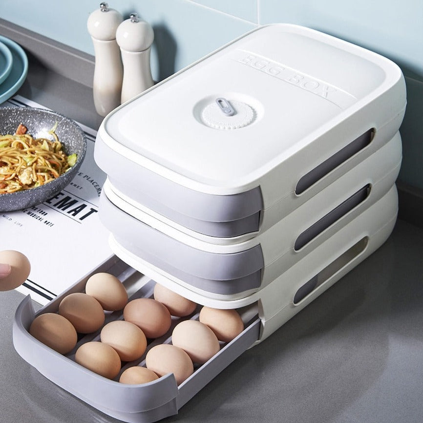 Boîte de conservation d'oeufs