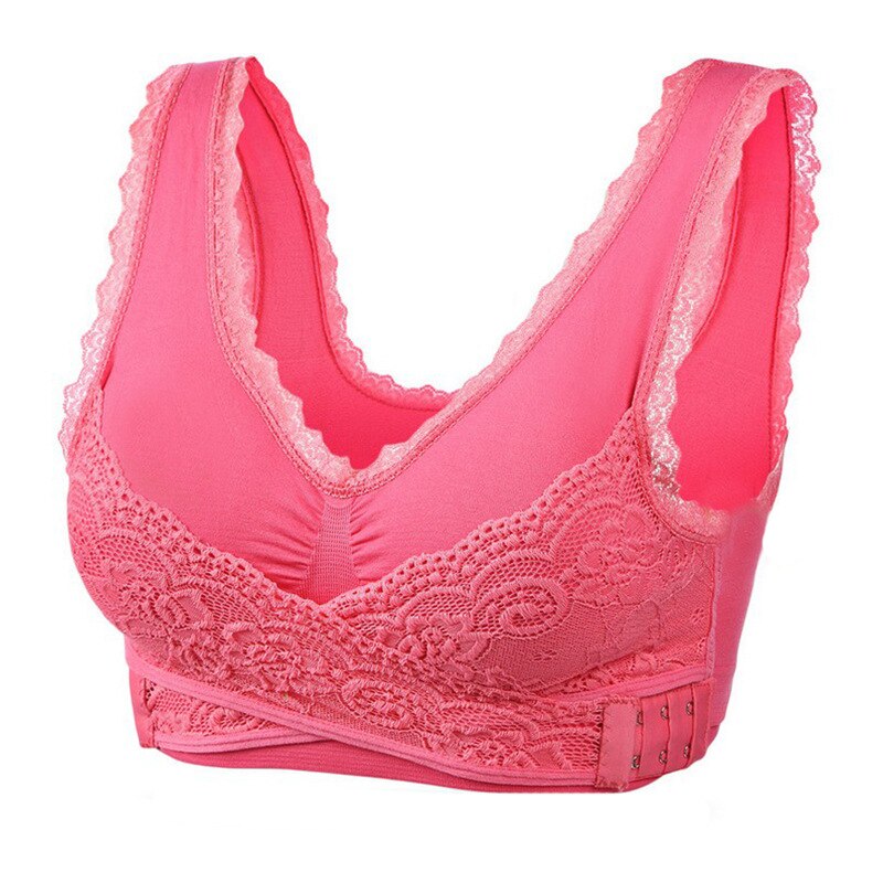 Soutien-gorge croisé dentelle - Push Up