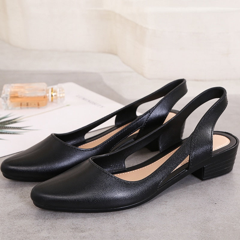 Sandales vintages à bout fermé - Collection 2023