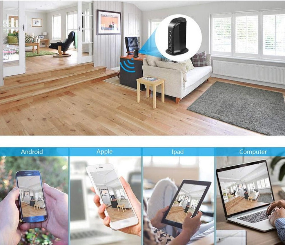 HUB USB avec Caméra Spy HD 1080p WiFi  