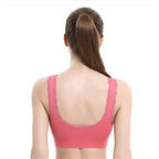 Soutien-gorge croisé dentelle - Push Up