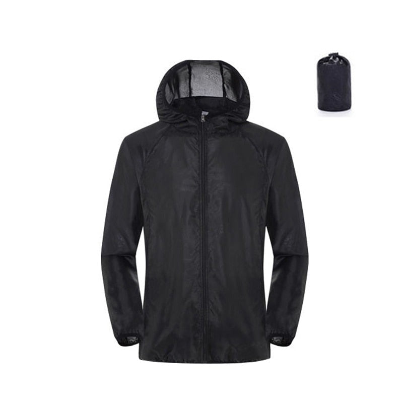 Coupe-vent imperméable léger, unisexe