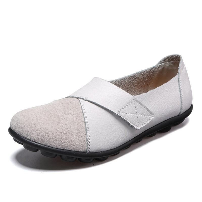 Mocassins orthopédiques en cuir pour femme - DealValley