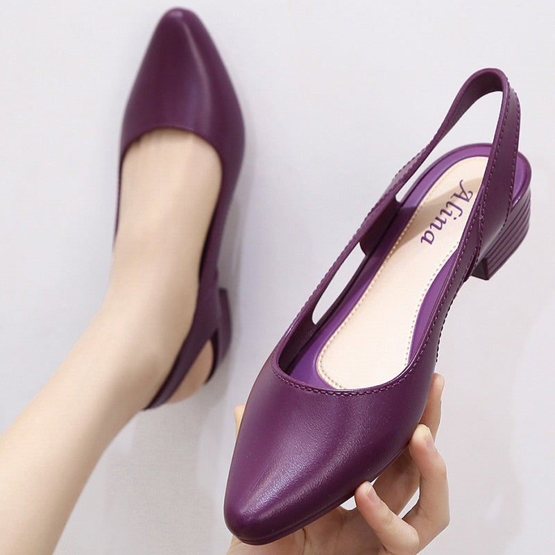 Sandales vintages à bout fermé - Collection 2023