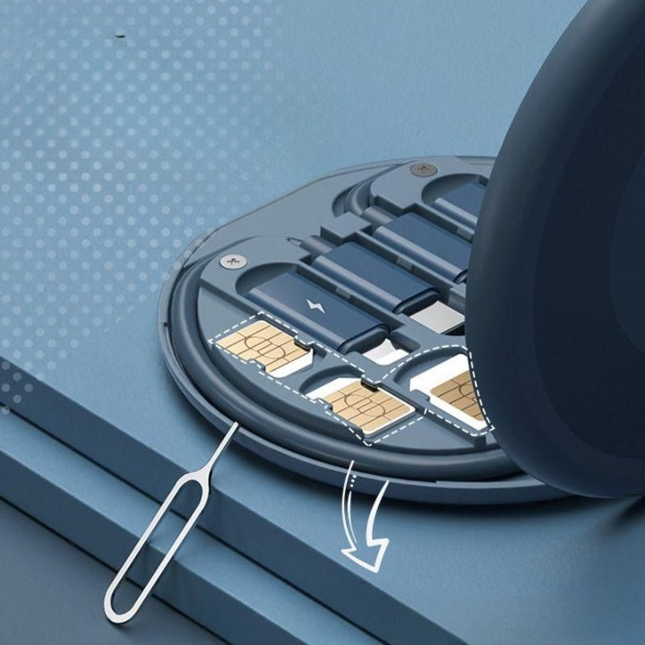 Boîte de rangement multifonctions pour téléphone 