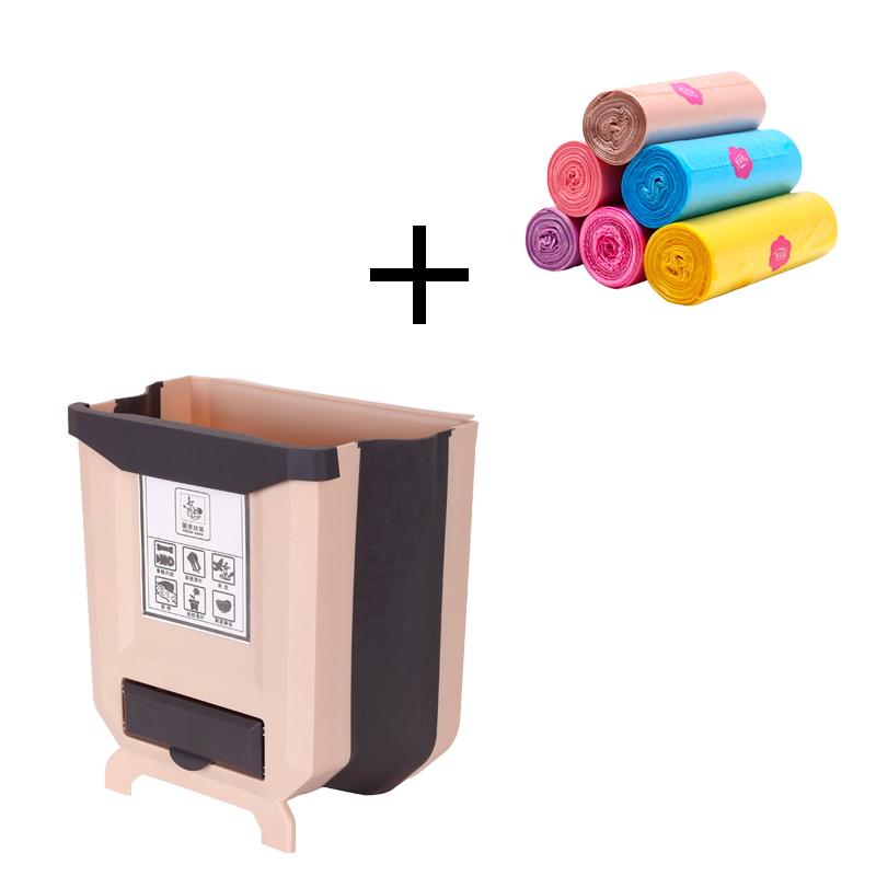 Cubo de basura de cocina retráctil