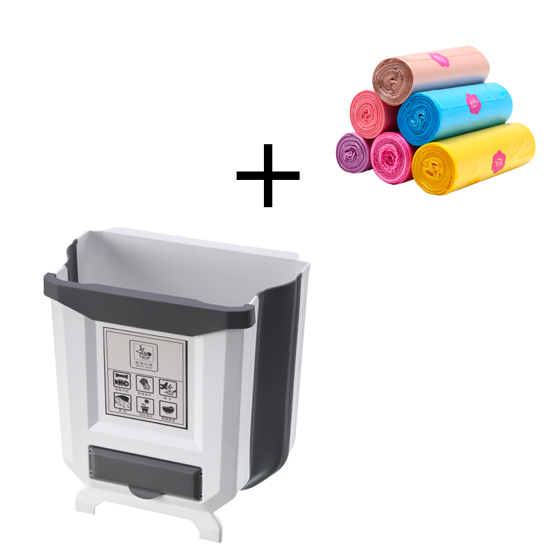 Cubo de basura de cocina retráctil
