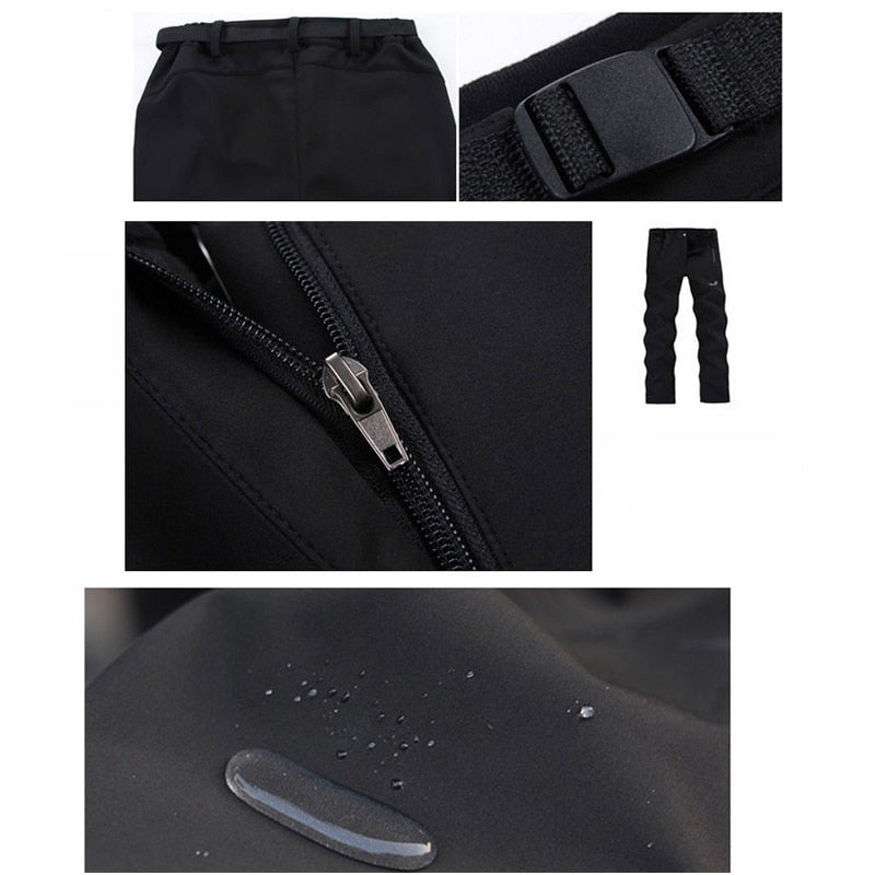 Pantalon d'hiver anti-froid et imperméable