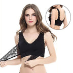 Soutien-gorge croisé dentelle - Push Up