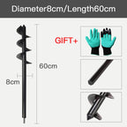 Drill auger + FREE Claw gardening gloves
